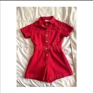 Zara Girl’s Denim Jumpsuit